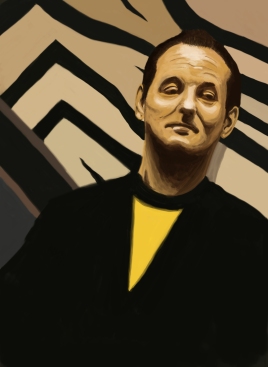 Bill Murray from the movie "Lost in Translation"